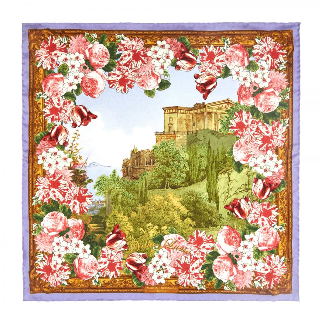 Pocket Square Villa Lucia Lilac