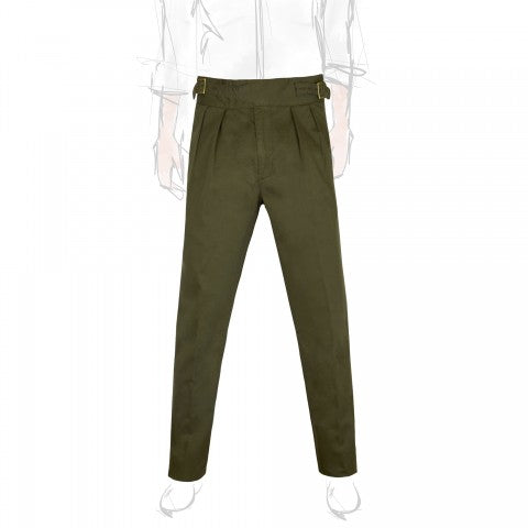 Army Green Manny Trousers