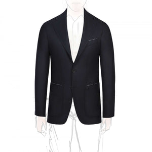 Blue Cashmere Lined Blazer
