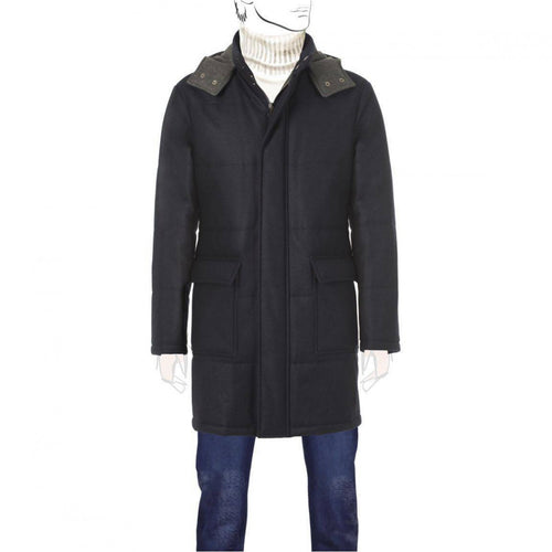 Blue Jacket w/Hood